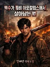 백수가 좀비 아포칼립스에서 살아남는 법 표지 이미지
