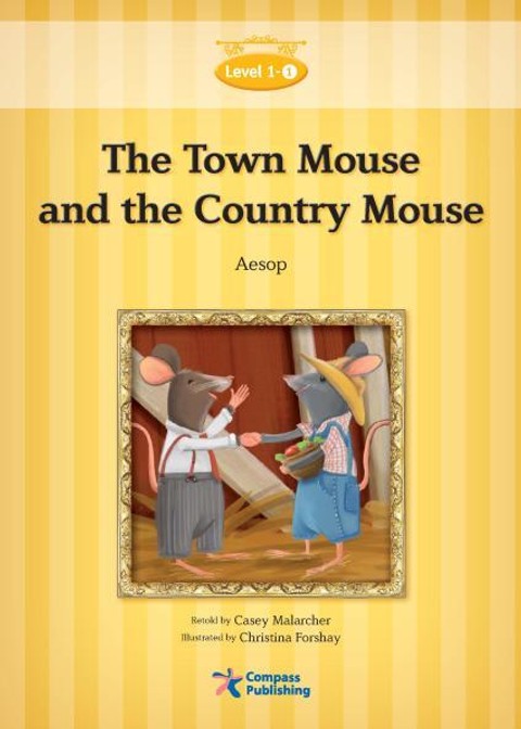 The Town Mouse and the Country Mouse 표지 이미지