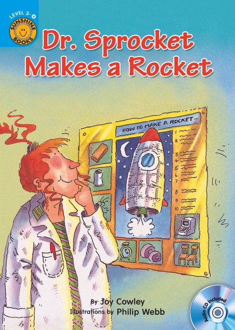 Dr. Sprocket Makes a Rocket 표지 이미지