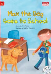 Max the Dog Goes to School 표지 이미지