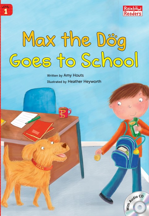 Max the Dog Goes to School 표지 이미지