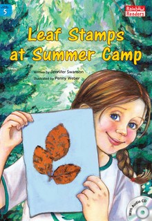 Leaf Stamps at Summer Camp