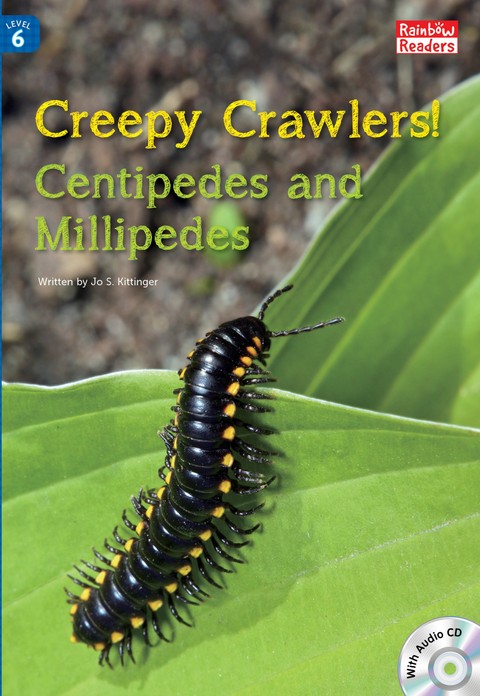 Creepy Crawlers! Centipedes and Millipedes 표지 이미지