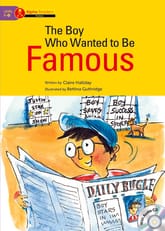 The Boy Who Wanted to Be Famous 표지 이미지
