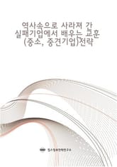 역사속으로 사라져 간 실패기업에서 배우는 교훈(중소, 중견기업) 표지 이미지