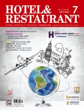 월간 호텔앤레스토랑 2022년 7월호 표지 이미지