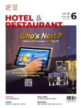 월간 호텔앤레스토랑 2025년 6월호 표지 이미지