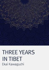 티벳에서 3년(Three Years in Tibet) 표지 이미지