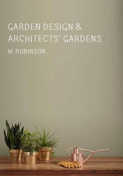 Garden Design and Architects' Gardens 표지 이미지