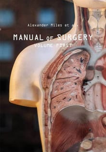 Manual of Surgery Volume First