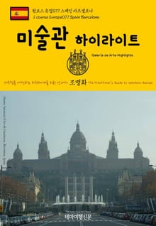 원코스 유럽077 스페인 바르셀로나 미술관 하이라이트 서유럽을 여행하는 히치하이커를 위한 안내서