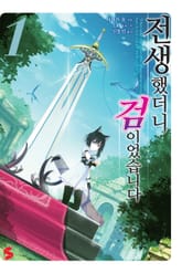 전생했더니 검이었습니다 표지 이미지