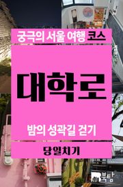 궁극의 서울 여행 코스_대학로