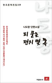 나도향 단편소설 피 묻은 편지 몇 쪽