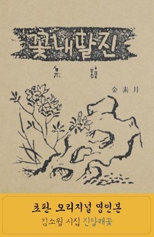 김소월의 진달래꽃 오리지널판