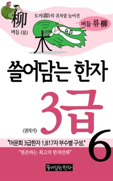 쓸어담는한자 3급 6권