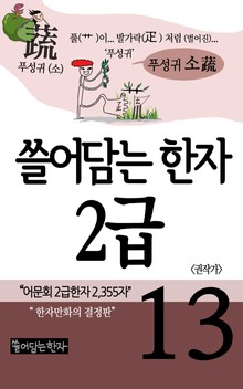 쓸어담는한자 2급 13권