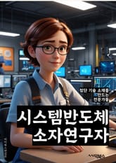 시스템반도체소자연구자 - 반도체 소자, 시스템, 연구, 기술, 전자공학, 반도체 산업, 트랜지스터, 집적회로, 센서, 펄스 발전기 표지 이미지