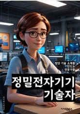 정밀전자기기기술자 - 나노기술, 반도체, 센서, 마이크로전자학, 레이저 가공, 플라즈마 처리, 증착 기술, 나노패턴, 전자빔 리소그래피, 나노소자 표지 이미지