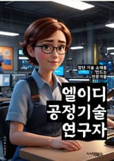 엘이디공정기술연구자 - 인공지능, 빅데이터, 사물인터넷, 블록체인, 사이버보안, 클라우드 컴퓨팅, 머신러닝, 딥러닝, 가상현실, 증강현실 표지 이미지