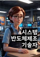 시스템반도체제조기술자 - 반도체 공정, 레지스트 패턴, 에칭 공정, 증착 공정, 마스크 제작, 노광 공정, 습식 에칭, 증착막, 반도체 소자, 공정 공학 표지 이미지