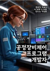 공정장비제어프로그램개발자 - 공정장비, 제어프로그램, 개발자, 자동화, 산업용 로봇, 센서 기술, 데이터 통신, PLC 프로그래밍, HMI 인터페이스, 생산 라인 최적화 표지 이미지