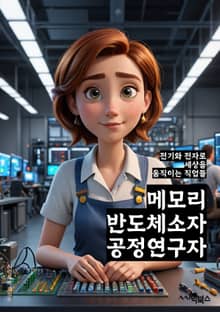메모리반도체소자 공정연구자 - 반도체, 메모리, 소자, 공정, 연구, 기술, 트랜지스터, 집적도, 성능, 신뢰성
