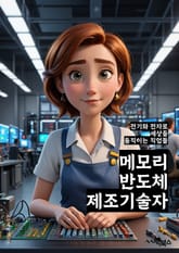 메모리반도체제조기술자 - 노광 공정, 얇은 필름 증착, 양극산화막 증착, 리소그래피, 에칭 공정, 양극 금속 증착, 습식 에칭, 셀프 어셈블리, 양극 마스크, 습식 증착 표지 이미지