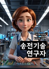 송전기술연구자 - 전력 변압기, 전선 손실 감소 기술, 스마트 그리드 시스템, 전력 품질 개선 기술, 전력 수요 예측 모델, 에너지 저장 시스템, 전력 네트워크 보안 기술, 전력 시스템 효율화 기술, 신재생 에너지 통합 시스템,  표지 이미지