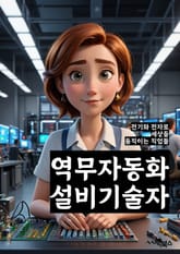 역무자동화설비기술자 - 자동화 시스템, 설비 자동화, 제어 시스템, 공정 자동화, 로봇 기술, 생산 라인 자동화, 센서 기술, 데이터 분석, IoT 기술, 스마트 팩토리 표지 이미지