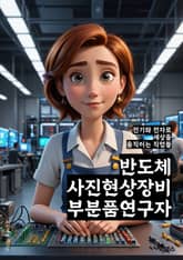 반도체사진현상장비부분품연구자 - 반도체, 사진현상, 장비, 부품, 연구, 기술, 공정, 소자, 실험, 특성 표지 이미지