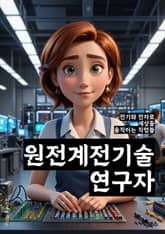 원전계전기술연구자 - 원자로, 원전 안전, 방사선, 원자력 발전소, 원자력 발전, 원자력 발전기술, 원자력 발전소 운영, 원자력 발전소 설계, 원자력 발전소 안전성, 원자력 발전소 폐기물 처리 표지 이미지