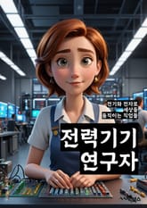 전력기기연구자 - 전력기기, 연구, 기기 개발, 전력 소비, 에너지 효율, 신재생 에너지, 스마트 그리드, 전력 저장 기술, 전력 관리 시스템, 전력 소비 패턴 표지 이미지