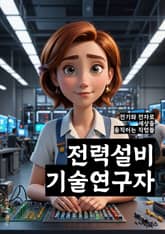전력설비기술연구자 - 전력시스템, 에너지저장시스템, 스마트그리드, 전력품질, 에너지효율, 신재생에너지, 전력전자기기, 전력계통, 전력변환기, 전력관리시스템 표지 이미지