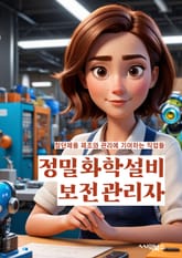 정밀화학설비보전관리자 - 정밀화학, 설비보전, 관리자, 유지보수, 안전관리, 시설유지, 장비관리, 예방보전, 기술지원, 운영관리 표지 이미지