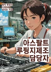 아스팔트루핑지제조 담당자 - 아스팔트, 루핑지, 제조, 도로, 건설, 공사, 자재, 품질, 생산, 안전 표지 이미지