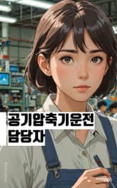 공기압축기운전 담당자 - 유지보수, 안전점검, 운전기술, 공기압축기, 기계설비, 공정관리, 장비관리, 공정운전, 기계보수, 안전규정 표지 이미지