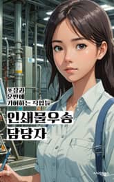 인쇄물우송 담당자 - 배송, 인쇄물, 운송, 물류, 택배, 포장, 물류센터, 물류관리, 물류운영, 물류프로세스 표지 이미지