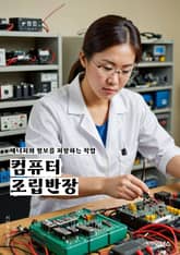 컴퓨터조립반장 - 컴퓨터, 조립, 반장, 하드웨어, 부품, 조립방법, 리더십, 팀워크, 기술, 관리능력 표지 이미지