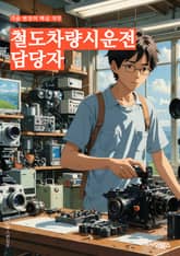 철도차량시운전 담당자 - 안전운전, 철도시스템, 승객서비스, 정확한운행, 시간일정준수, 기술유지보수, 비상상황대응, 운전기술연수, 팀워크, 환경보호 표지 이미지