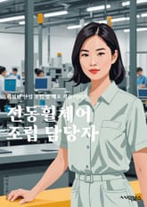 전동휠체어조립 담당자 - 전동휠체어, 조립, 담당자, 키트, 설명서, 배송, 부품, 전기모터, 조립도구, 안전규정 표지 이미지