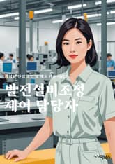 발전설비조정제어 담당자 - 발전설비, 조정제어, 담당자, 키워드, 전력, 시스템, 운영, 모니터링, 효율성, 안전성 표지 이미지
