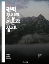 권력 분립의 이론과 실제 - 정치학, 권력, 분립, 입법, 행정, 사법, 민주주의, 헌법, 권리, 정부, 책임, 균형, 독립성, 법치, 시민, 권력 기관, 대의제, 권력 남용, 정치적 자유, 권력 관계, 사회 계약, 공공 정책,  표지 이미지