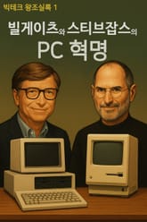 빌게이츠와 스티브잡스의 PC혁명 표지 이미지
