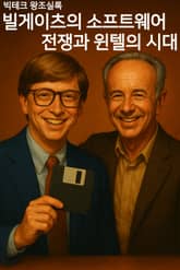 빅테크왕조실록 2 빌 게이츠의 소프트웨어 전쟁과 윈텔의 시대 표지 이미지