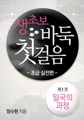 생초보 바둑 첫 걸음 초급 실전편 1 표지 이미지