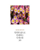 당당한 삶으로 안내하는 인생교훈 365 표지 이미지