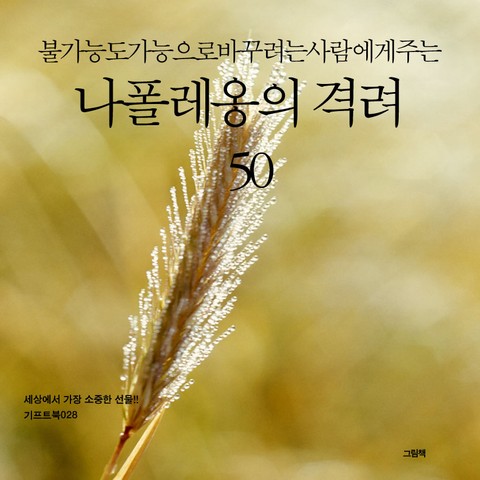 불가능도 가능으로 바꾸려는 사람에게 주는 나폴레옹의 격려 50 표지 이미지