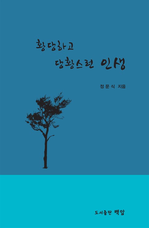 황당하고 당황스런 인생 표지 이미지