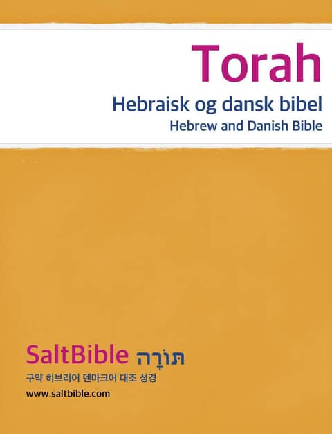 Torah - Hebraisk og dansk bibel 표지 이미지
